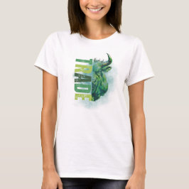 Green bull | Trade Design T-shirt