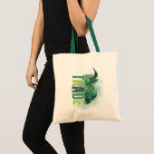 Green bull | Trade Design Tote Bag (Voorkant (product))