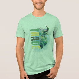 Green bull | Trade Design Tri-Blend Shirt