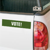 Green Bumper Sticker-stemming Bumpersticker (Op Truck)