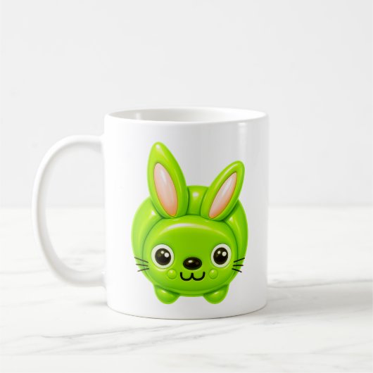 Green Bunny Koffiemok (Links)