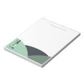 Green Bunny Notepad Notitieblok (Linkerzijde)