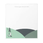 Green Bunny Notepad Notitieblok (Voorkant)
