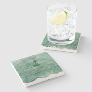 Green Buoy - Barnegat Inlet - New Jersey - IBSP Stenen Onderzetter