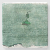 Green Buoy - Barnegat Inlet - New Jersey - IBSP Stenen Onderzetter (Voorkant)