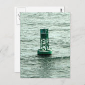 Green Buoy Briefkaart (Voorkant / Achterkant)