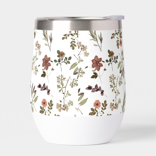 Green Burgundy Wildflower (Links)