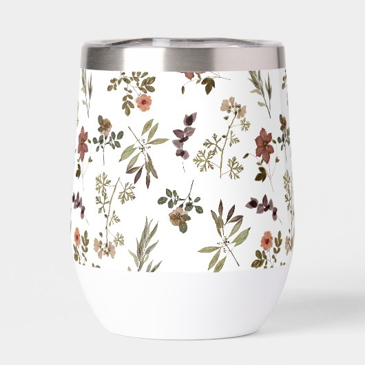 Green Burgundy Wildflower (Achterkant)