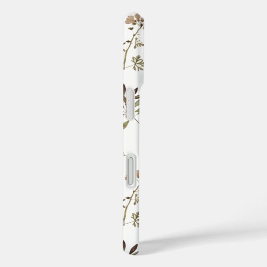 Green Burgundy Wildflower Case-Mate iPhone Case (Achterkant / Rechts)