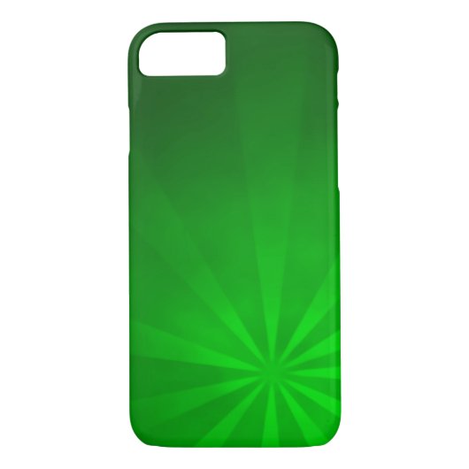 Green Burst Case-Mate iPhone Case (Achterkant)