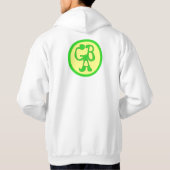 Green Bus Adventures Camping Hoodie (Achterkant)
