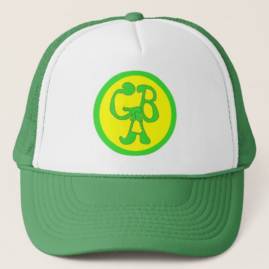 Green Bus Adventures Trucker Hat Pet (Voorkant)