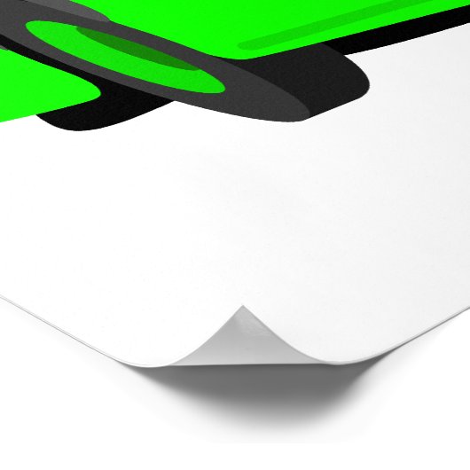 Green Bus Poster (Hoek)