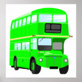 Green Bus Poster (Voorkant)