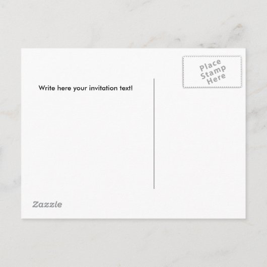 Green Bus Sla de datum briefkaart op (Achterkant)