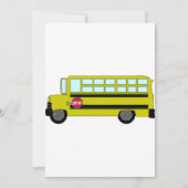 Green Bus-uitnodigingen Kaart (Voorkant)