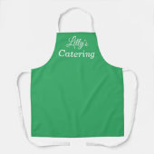 Green Business Apron Schort (Voorkant)