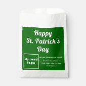 Green Business Brand, St. Patrick's Day, Papieren  Bedankzakje (Voorkant)
