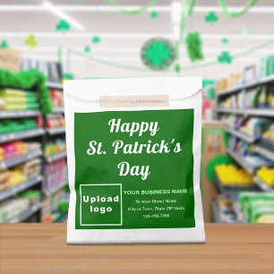 Green Business Brand, St. Patrick's Day, Papieren Bedankzakje