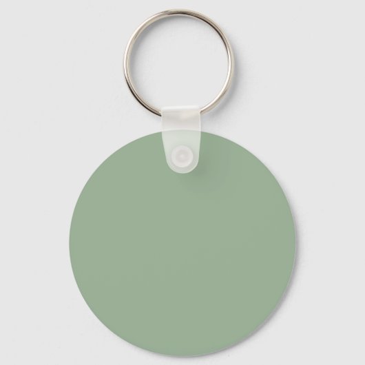 Green | Business Custom QR Code Sleutelhanger (Achterkant)