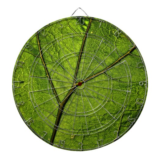 Green Butterbur Leaf Dartbord (Voorkant)