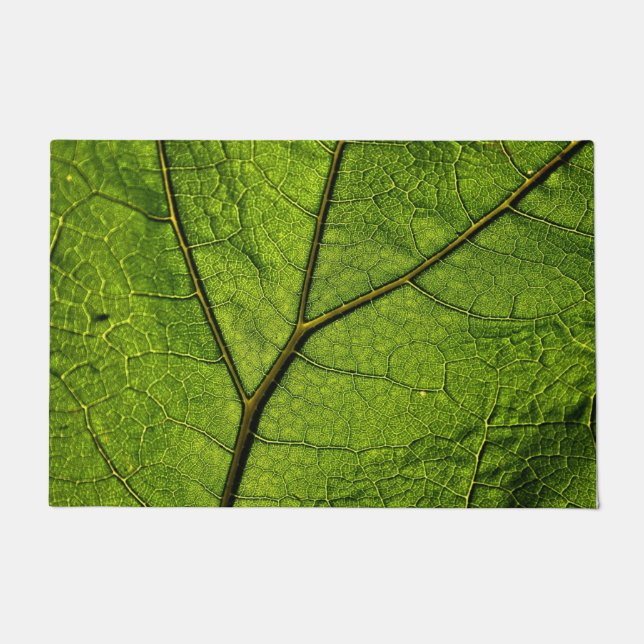 Green Butterbur Leaf Deurmat (Voorkant)