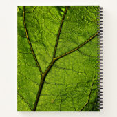 Green Butterbur Leaf Notitieboek (Achterkant)