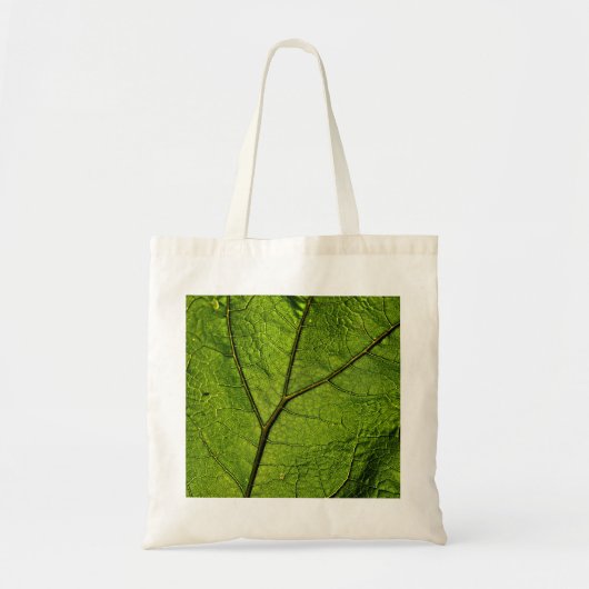 Green Butterbur Leaf Tote Bag (Voorkant)