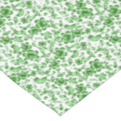 Green Butterflies Flowers Spring Floral Tafelkleed (Gekanteld)