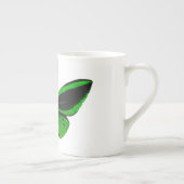 Green Butterfly Bone China Mok (Rechts)