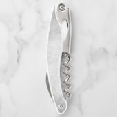 Green Butterfly Floral Corkschroef Kurkentrekker (Achterkant)