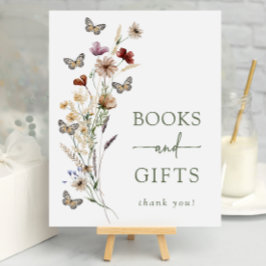 Green Butterfly Gifts Baby shower Poster