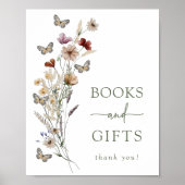 Green Butterfly Gifts Baby shower Poster (Voorkant)