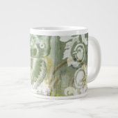 Green Butterfly Inset with Ironwork Gate Grote Koffiekop (Voorkant rechts)