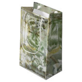 Green Butterfly Inset with Ironwork Gate Klein Cadeauzakje (Achterkant Gekanteld)