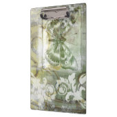 Green Butterfly Inset with Ironwork Gate Klembord (Links)