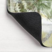 Green Butterfly Inset with Ironwork Gate Muismat (Hoek)