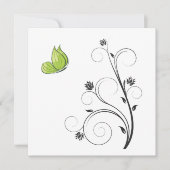 Green  Butterfly  Kaart (Voorkant)