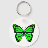Green Butterfly Sleutelhanger (Voorkant)