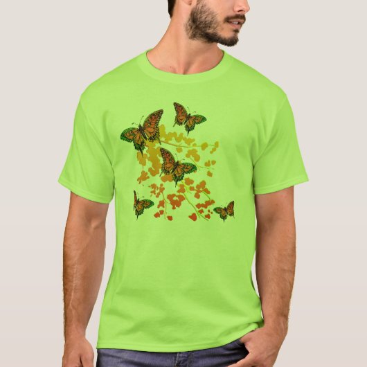 Green Butterfly T-Shirt (Voorkant)