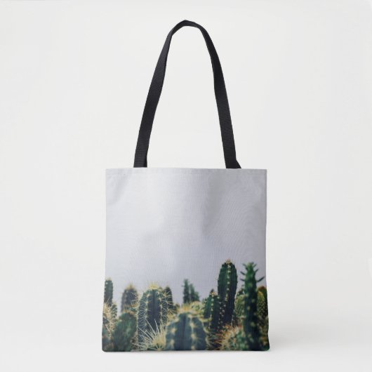 GREEN CACTI TOTE BAG (Voorkant)