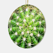 Green Cactus Dble-sided Ornament (Links)