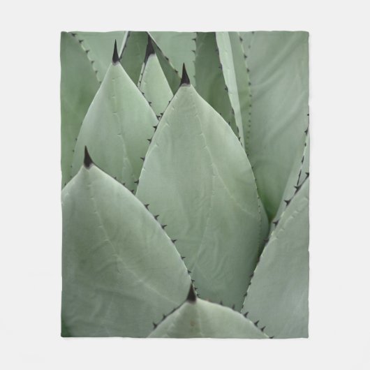 Green cactus fleece deken (Voorkant)