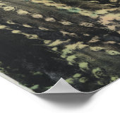 Green Cactus on Yellow Background Poster (Hoek)