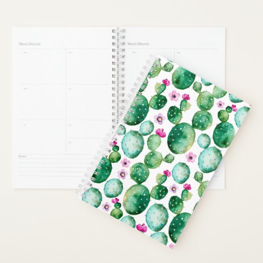 Green Cactus Planner (Display)