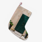 GREEN CACTUS PLANT NEAR GREEN DOOR KLEINE KERSTSOK (Voorkant (Hangend))