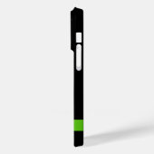 Green Caduceus Alternative Medicine Icon Case-Mate iPhone Case (Achterkant / Links)