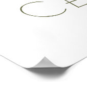 Green California Grizzly Bear Typography Art Print (Hoek)