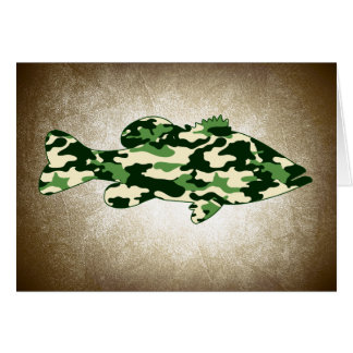 Green Camo Bass Gevist