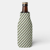 Green Camo Bottle Cooler (Fles Voorkant)